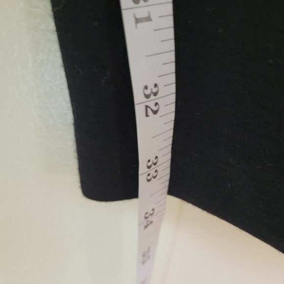 J Crew Wool Black And Gray Houndstooth Career Dress Size 6 Exposed Zipper - Picture 8 of 8